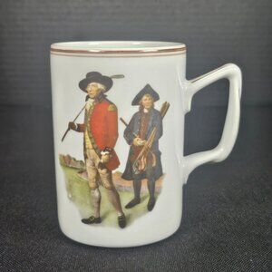Mottahedeh Society Of Golfers Scottish Golfers Porcelain Mug Mint